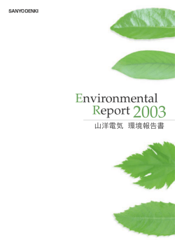 Environmental Report 2003