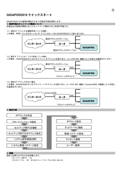 クイックスタート