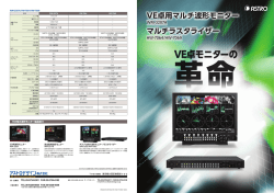 VE卓モニターの - アストロデザイン