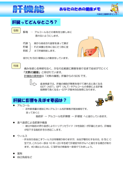 肝機能