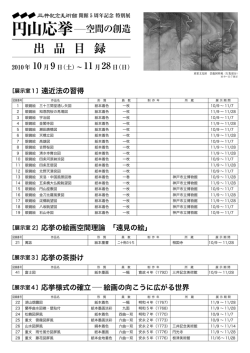 円山応挙 空間の創造