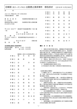 南スーダン差し止め訴訟 - 「戦争法」違憲訴訟の会