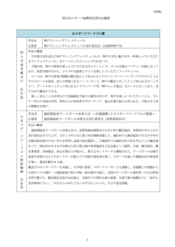 別 紙 - スポーツ健康産業団体連合会
