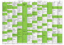 平成28年度 年間計画表