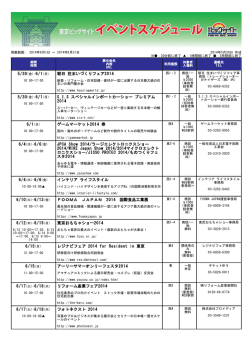 朝日 住まいづくりフェア2014 S.I.S スペシャルインポートカーショー