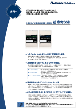 超寿命SSD - ハギワラソリューションズ