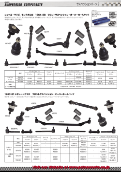 サスペンションパーツ2