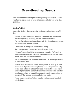 母乳育児の基本 - Health Information Translations