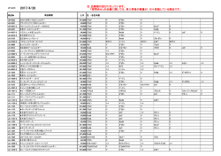全アイテム在庫表（PDF）
