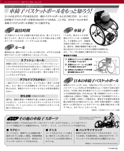 車椅子バスケットボールをもっと知ろう！