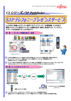 SIPﾃﾚﾌｫﾆｰﾌﾟﾚｾﾞﾝｽｻｰﾋﾞｽ SIPﾃﾚﾌｫﾆｰﾌﾟﾚｾﾞﾝｽｻｰﾋﾞｽ