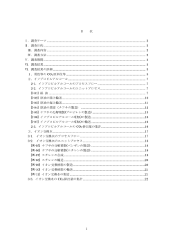 1 目 次 Ⅰ．調査テーマ .....................................................