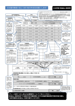賃金支給状況等確認書