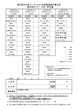 第6回全日本ユース（U15）水球競技選手権大会 -桃太郎カップ