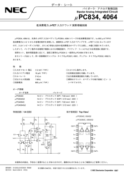 &micro;PC834, 4064