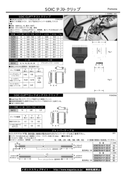 SOIC テストクリップ
