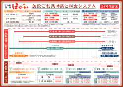 ご利用時間と料金システム