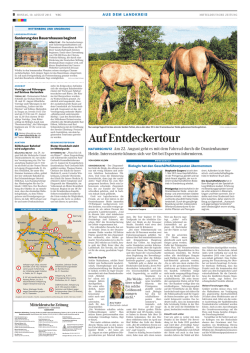 Mitteldeutsche Zeitung, 10.08.2015