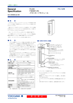 FA-M3 F3EM010N メモリカードモジュール
