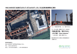 MAX HARVEST 社主催 ヴェネツィア・オプショナルツアー/サン・マルコ