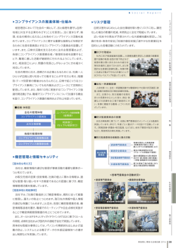 機密管理と情報セキュリティ コンプライアンスの推進体制・仕組み リスク