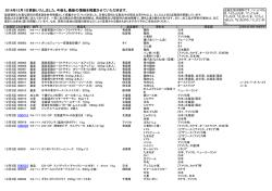 2014年12月1日更新いたしました｡今後も､最新の情報を掲載させて