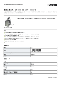 電動圧着工具 - CF 3000-2,5 120V