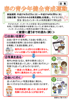 加害者になる危険性（例）