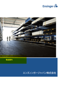 製品案内 - エンズィンガージャパン