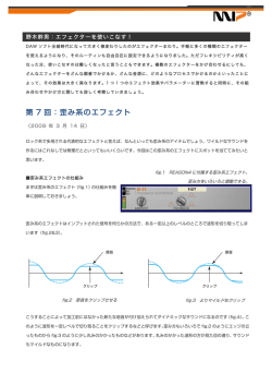 第 7 回：歪み系のエフェクト