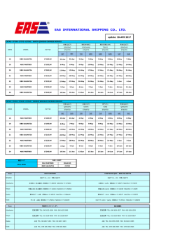 PDFファイル 表示/ダウンロード - EAS International Shipping (Japan)