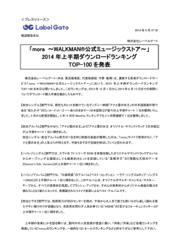 mora ～&ldquo;WALKMAN&rdquo;公式ミュージックストア