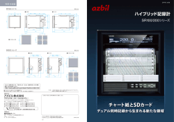 チャート紙と SDカード