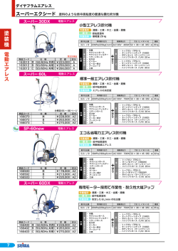 塗装機 - 精和産業