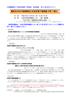 SEM像の物理学研究部会