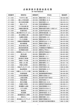 沖縄県 - 全国消防設備協会一覧