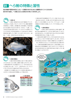 へら鮒の特徴と習性