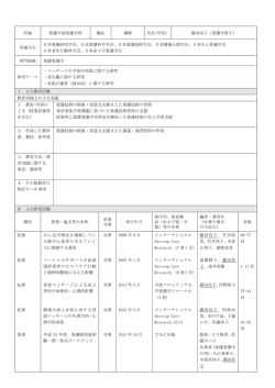 研究業績