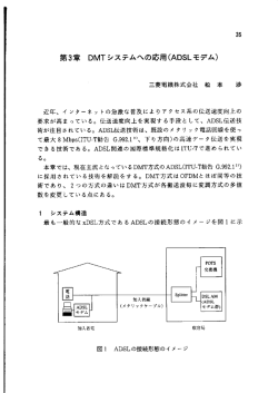 Page 1 35 第3章 DMTシステムへの応用(ADSLモデム) 三菱電機株式