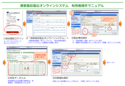 源泉徴収届出オンラインシステム