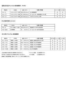 湿気反応型ホットメルト形接着剤 （PUR）