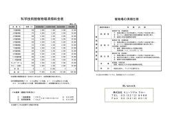 清掃のご案内