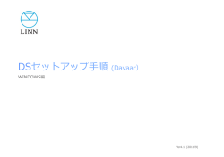 DSセットアップ手順 (Davaar