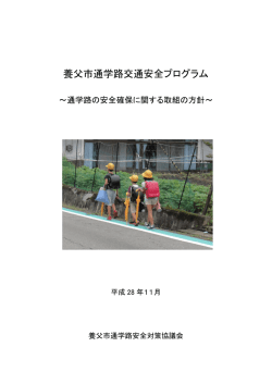 養父市通学路交通安全プログラム