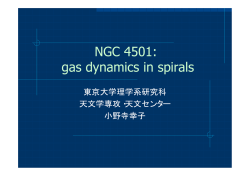 NGC4501:Gas dynamics in spirals