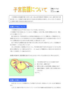 No.67 子宮筋腫について