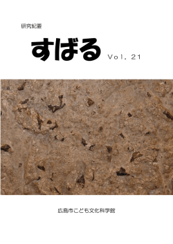 すばるVol．21 - 広島市こども文化科学館