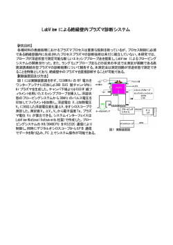 LavViewによる絶縁壁内プラズマ診断システムの開発