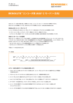 RESOLUTE エンコーダ用 BiSS C モード
