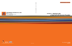 AUTOBACS&mdash;Aiming to Be a Total Car